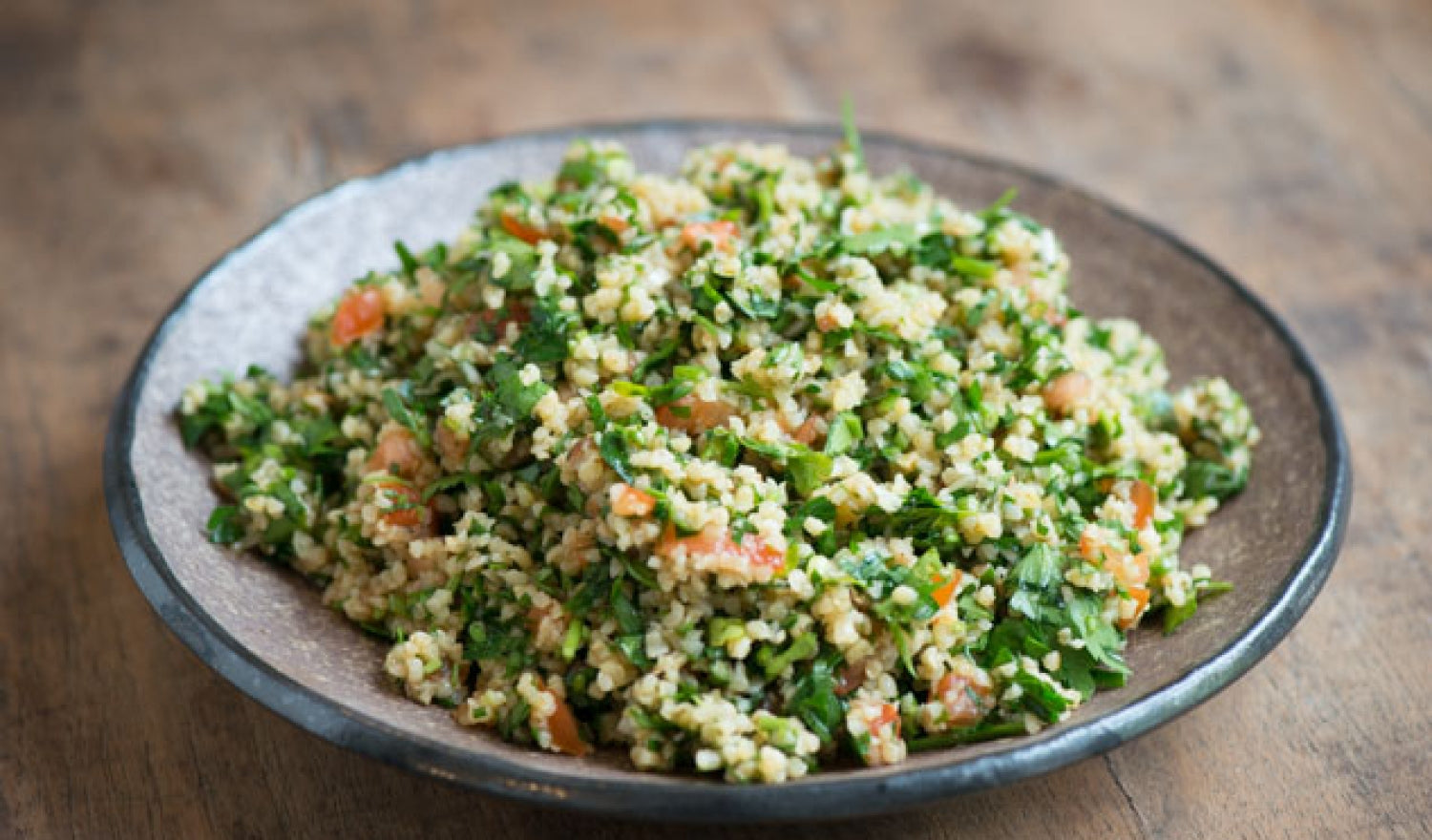 How To Make Tabbouleh Salad With Pomegranate Molasses Dressing