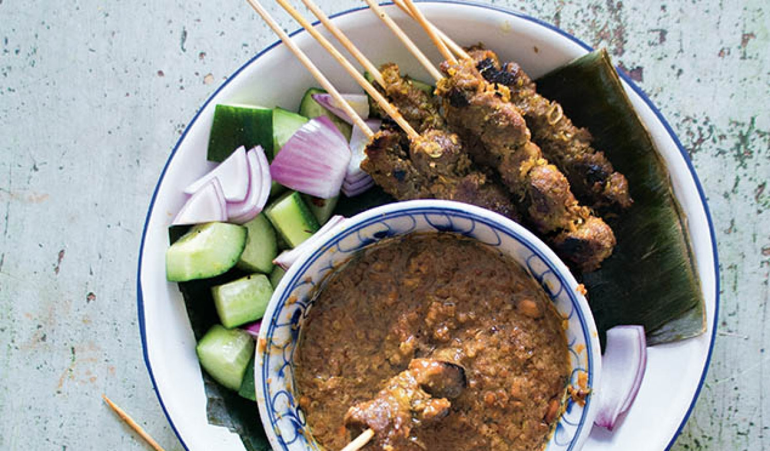 The Chicken And Rice Cookbook: Mutton Satay Recipe