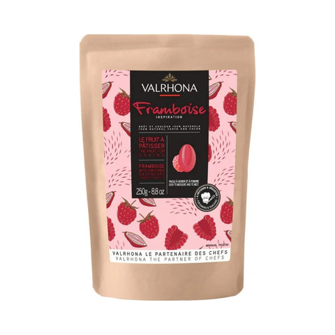 Valrhona Raspberry Inspiration Drops, 250g