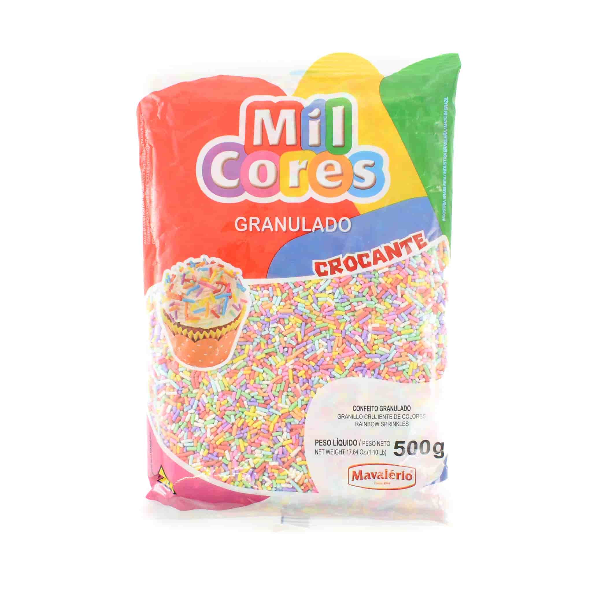 Mil Cores Coloured Hundreds & Thousands Sprinkle Decorations, 500g