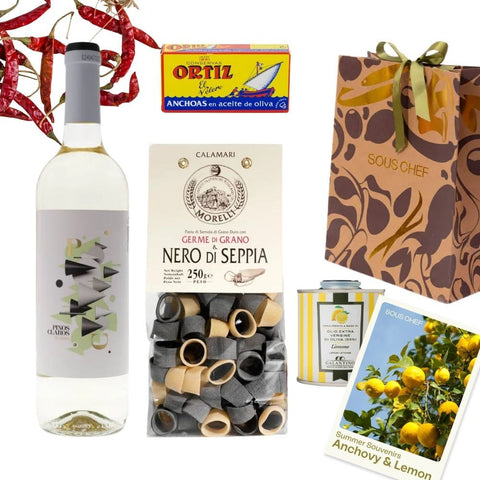 Sous Chef Anchovy & Lemon Pasta For Four Ingredients Set