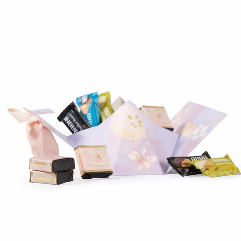 Babbi Spring Edition Viennessi Luxury Chocolate Covered Wafers, 12 pieces