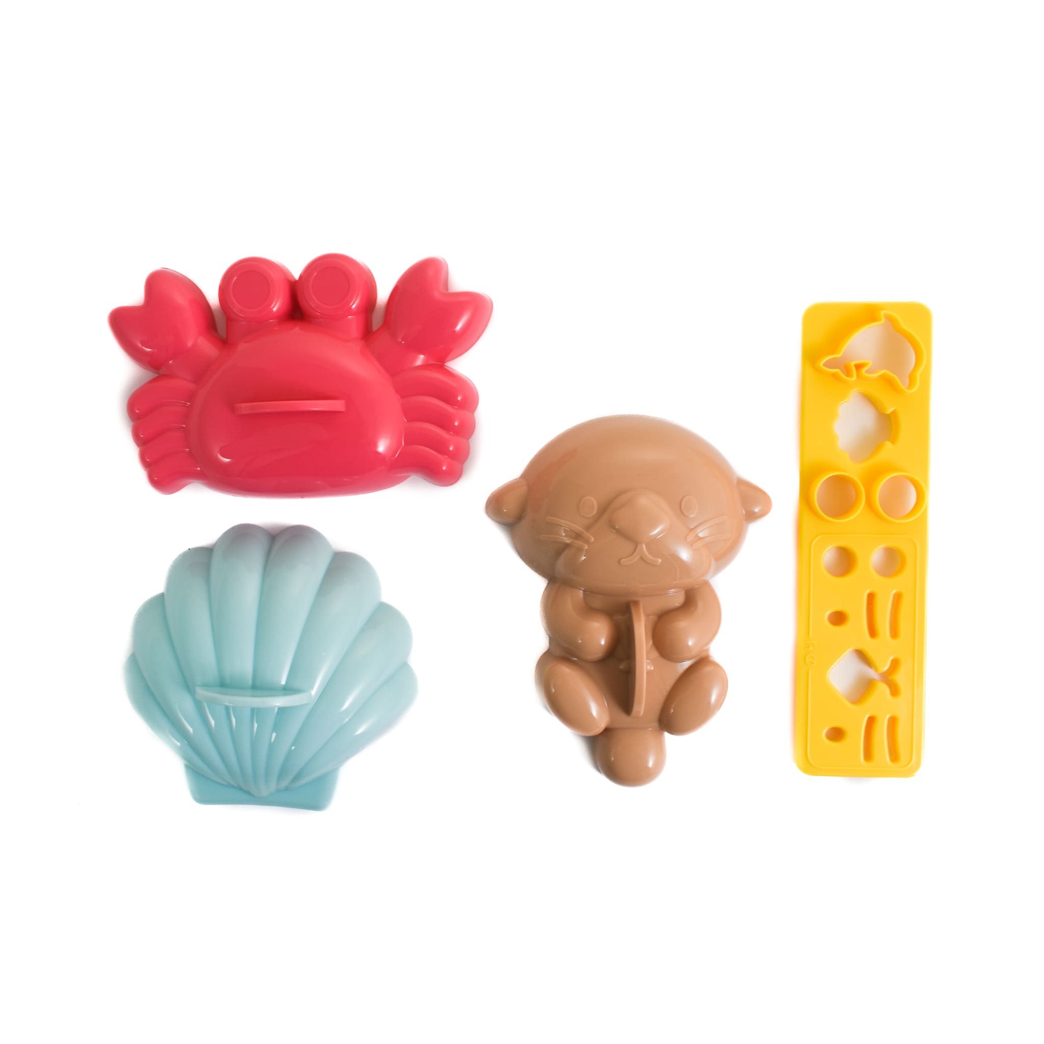 Set of 3 Sea Friends Rice Moulds for Curry