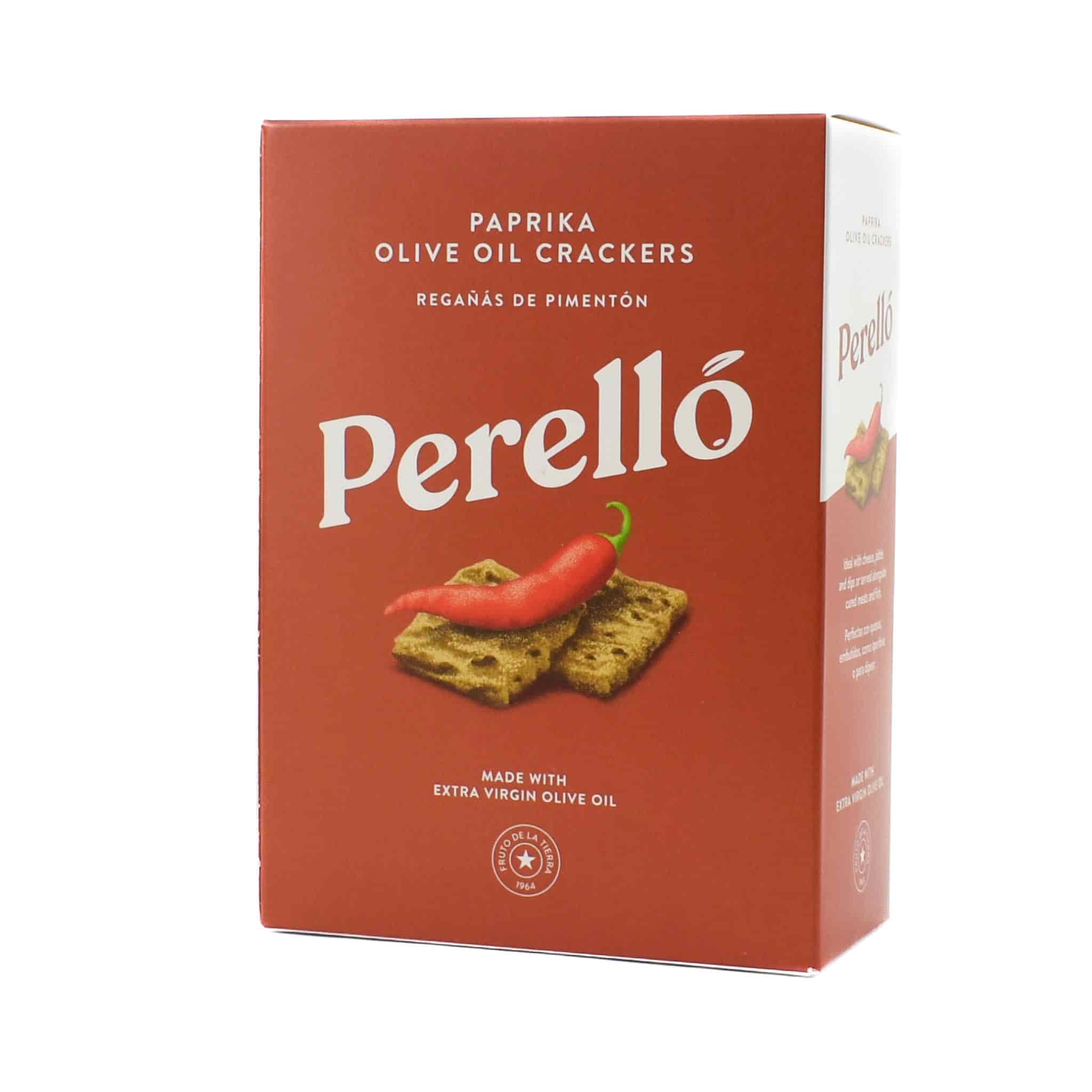 Perello Paprika Olive Oil Regana Crackers, 150g