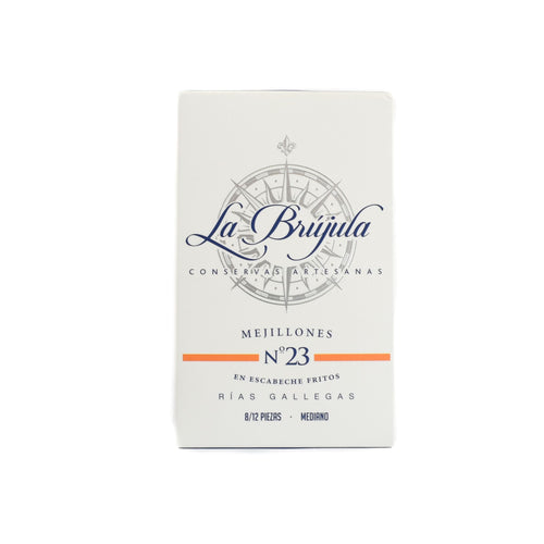 La Brujula Galician Mussels in Escabeche, 110g