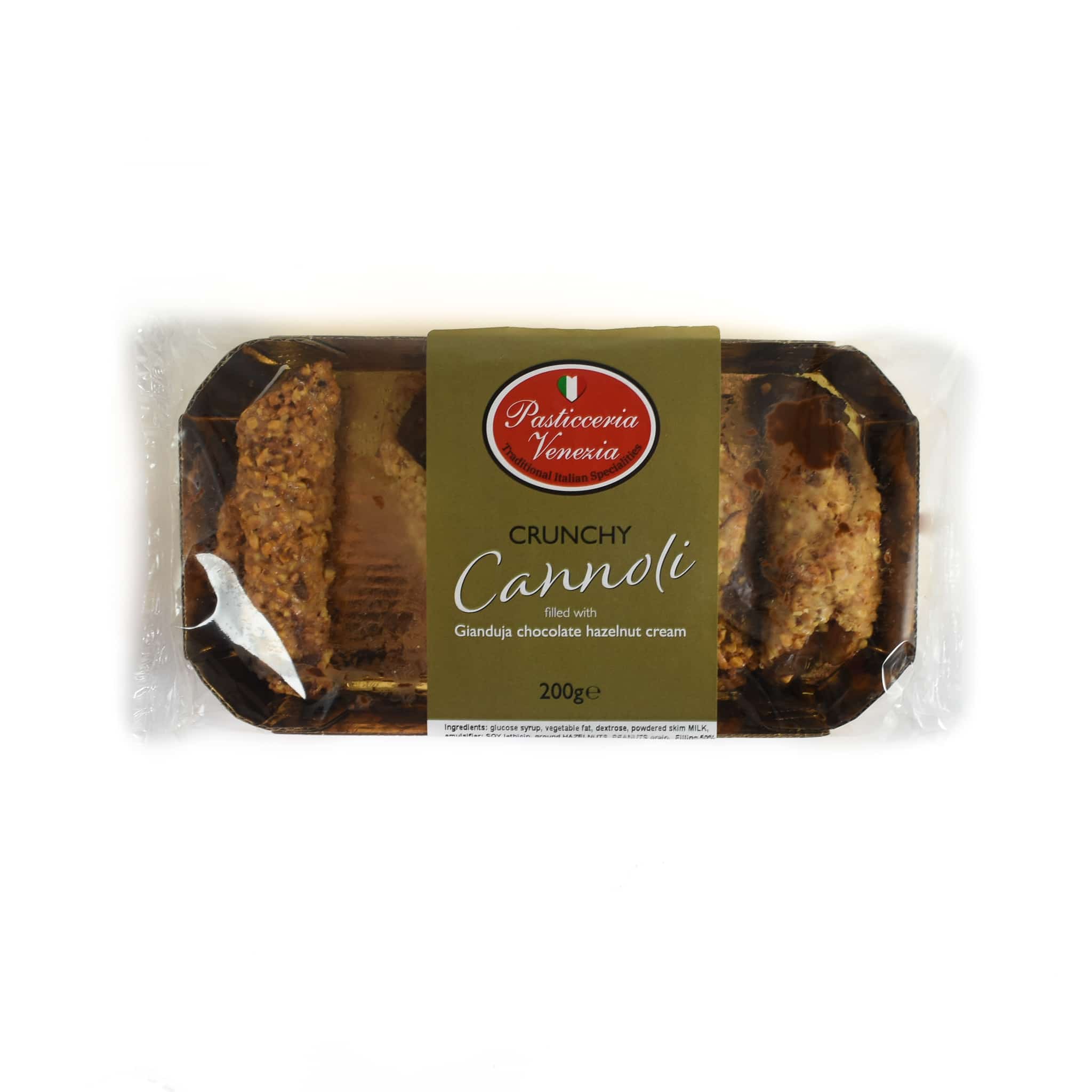 Crunchy Cannoli with Gianduja Cream, 200g