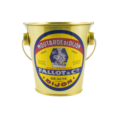Fallot Dijon Mustard In Gift Metal Bucket, 450g