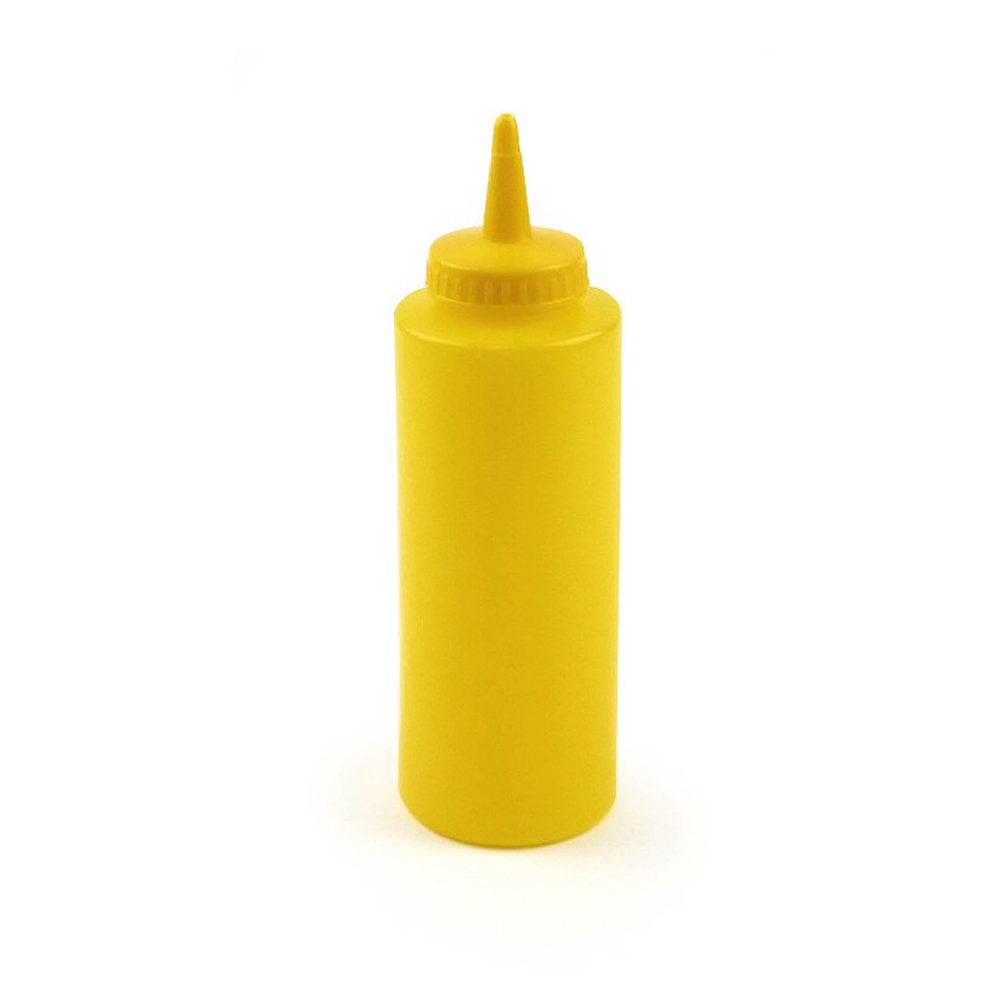 Yellow Squeezy Bottle for Mustard, 340ml
