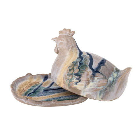 Heni Rooster Butter Dish