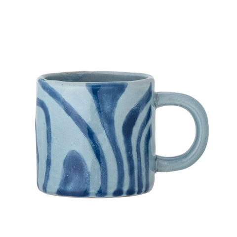 Blue Abstract Mug, 250ml