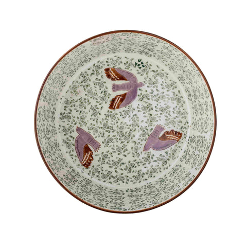 Green Hezha Pasta Bowl, 28cm