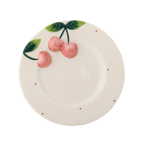 Cherry Berrie Plate, 20.5cm