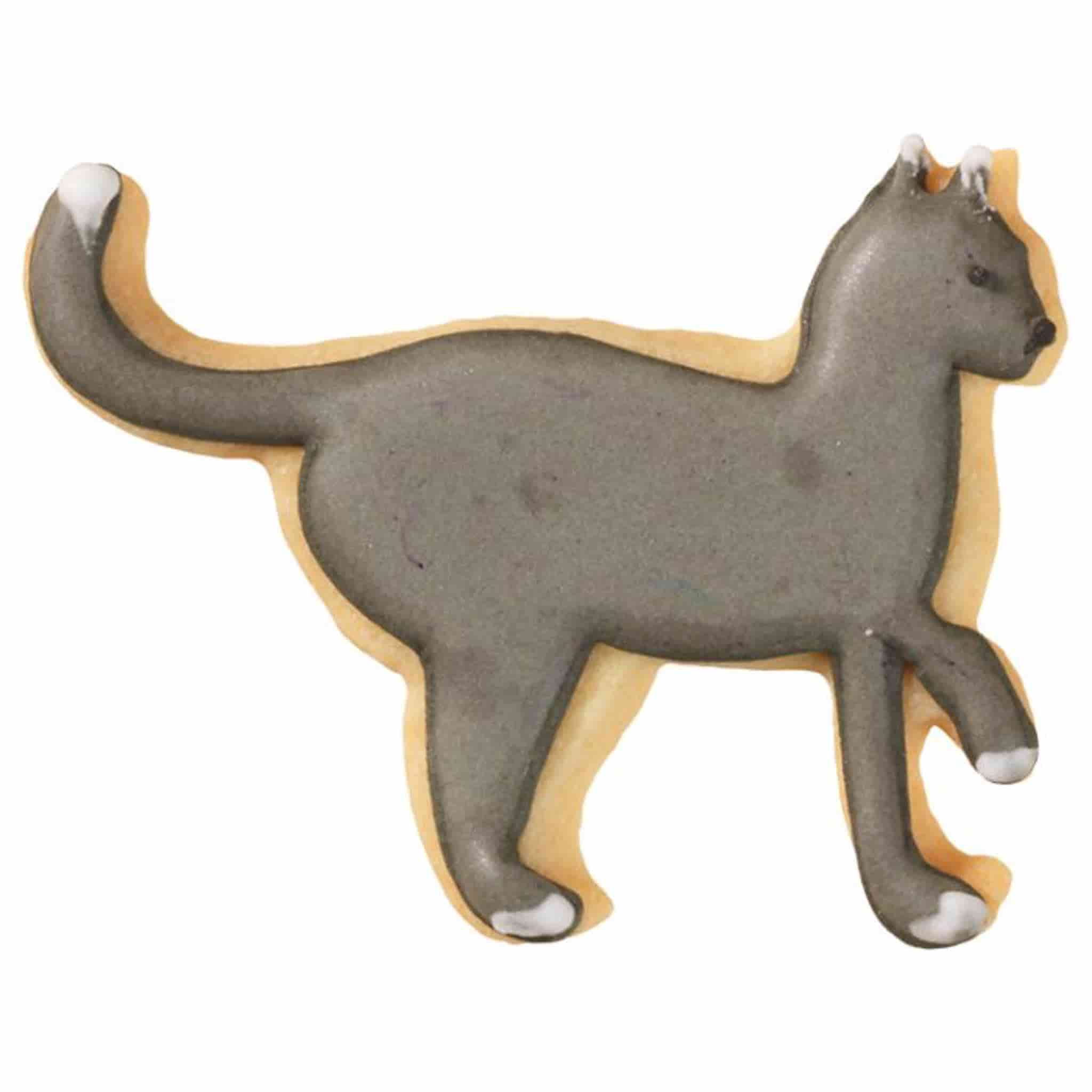 Stainless Steel Cat Cookie Cutter, 6.5cm