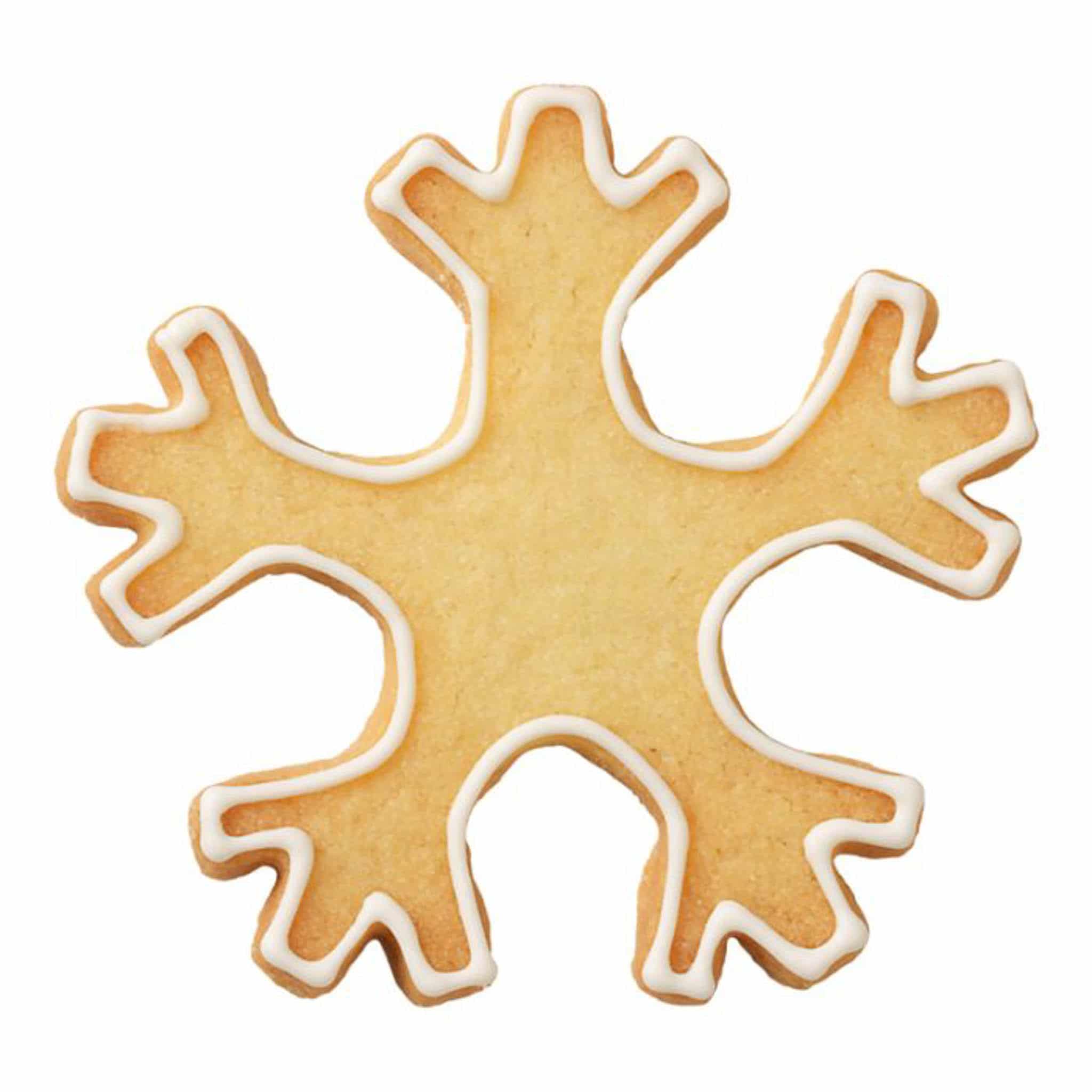 Stainless Steel Snowflake Cookie Cutter, 8cm