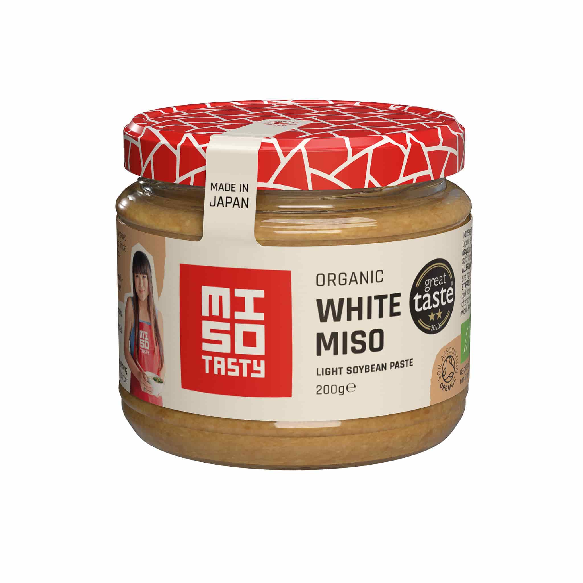 Miso Tasty Organic Shiro White Miso Paste, 200g