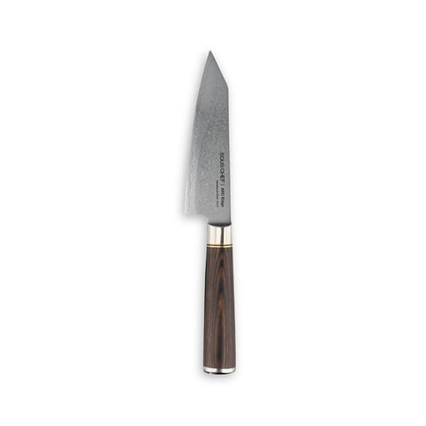 Sous Chef ARC Edge Damascus Steel Bunka Knife, 15cm