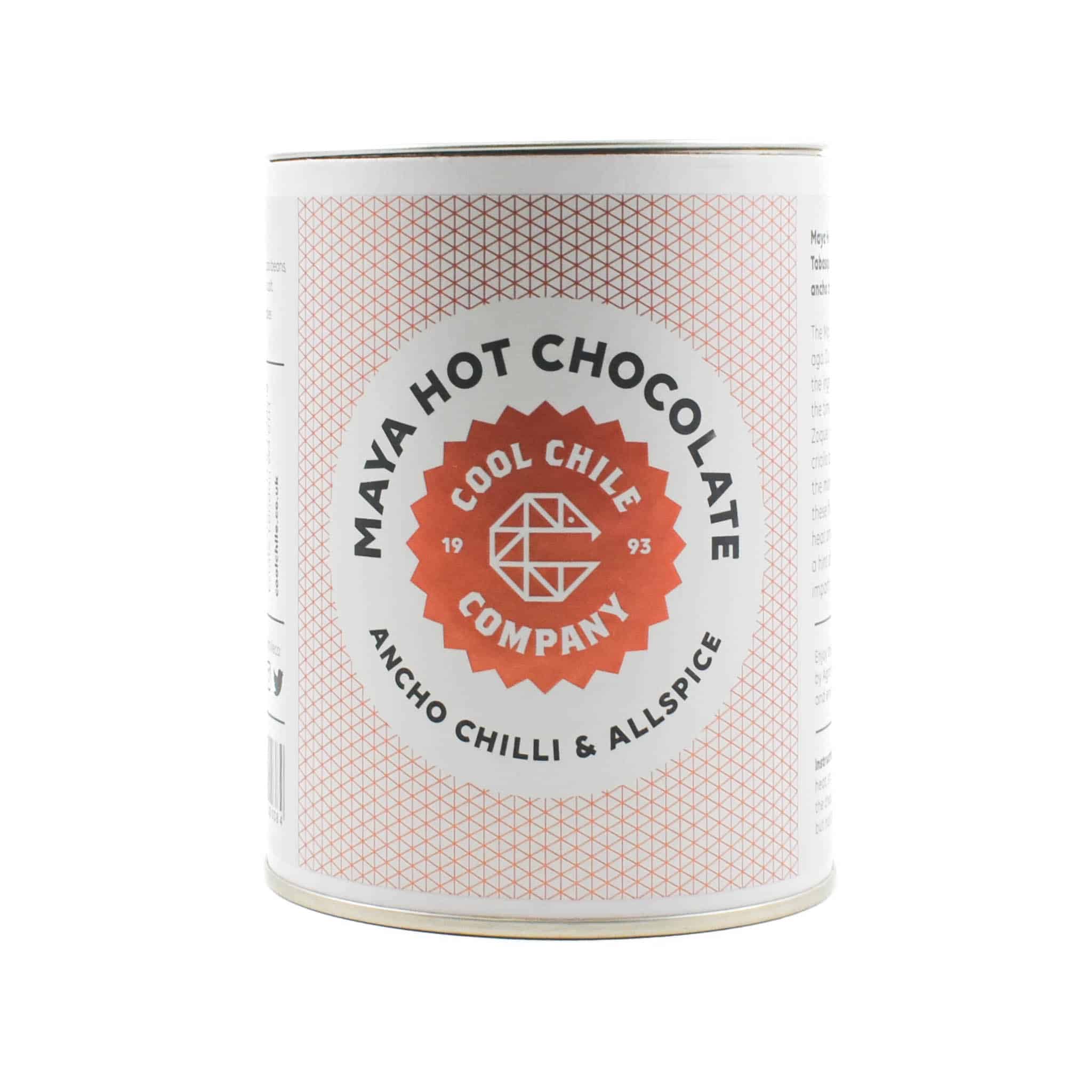 Cool Chile Co Maya Hot Chocolate - Ancho Chilli & Allspice, 150g