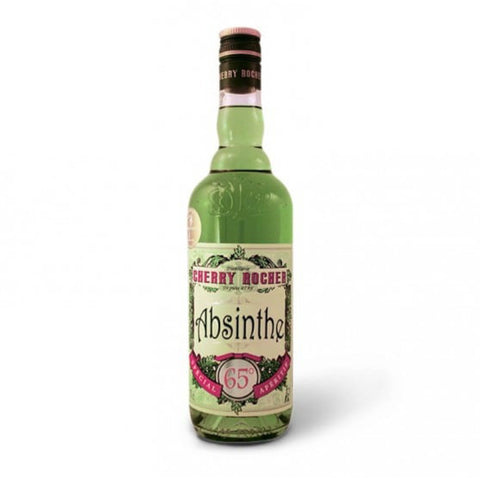 Cherry Rocher Green Absinthe Grand Or 65%, 350ml