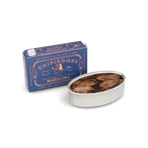 Stuffed Squids in Ink Sauce (4-6 pieces), 115g