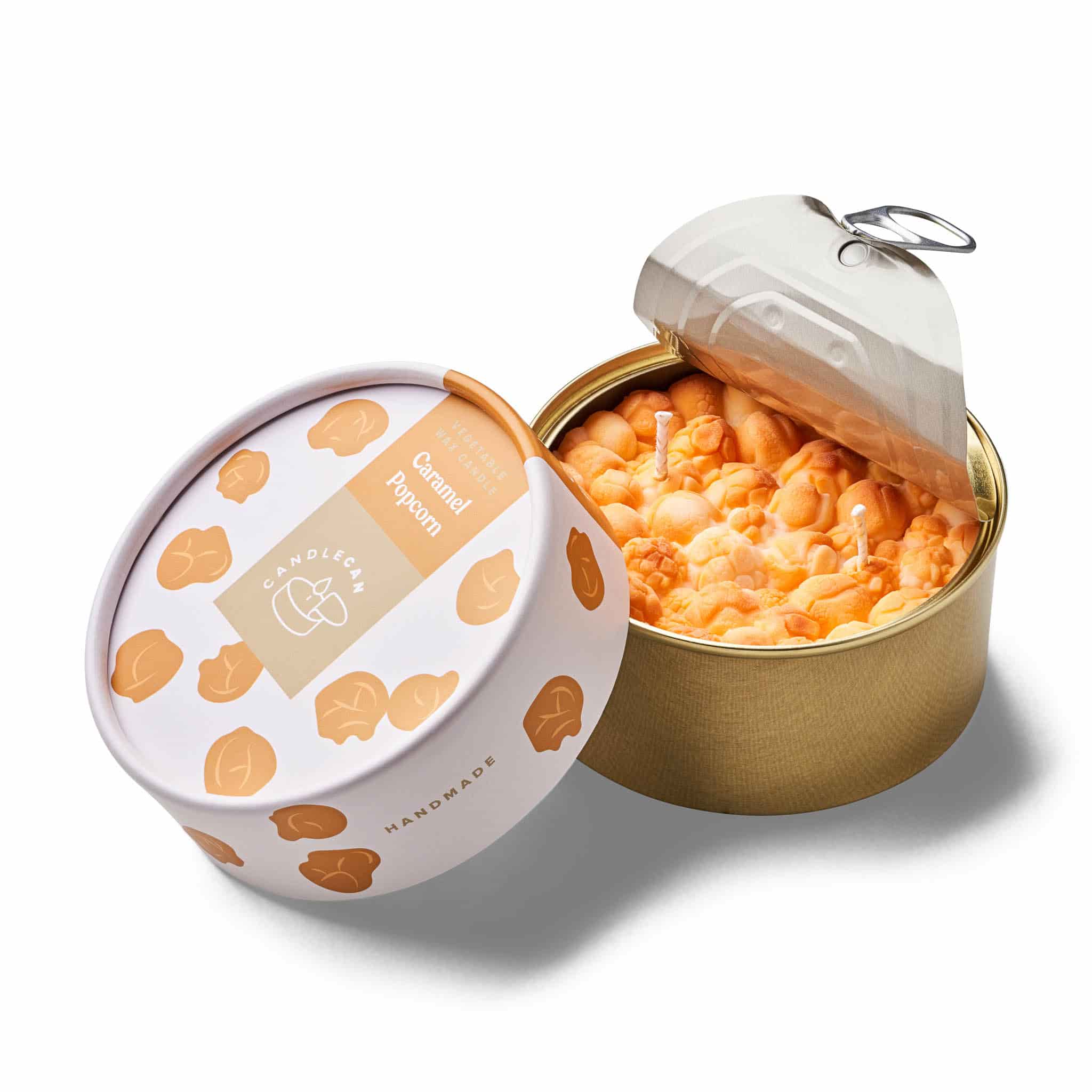 CandleCan Caramel Popcorn Scented Candle