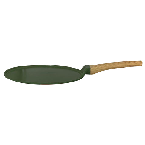Cookut Lightweight Non-Stick Crepe Pan, 28cm, Green, BPA-Free