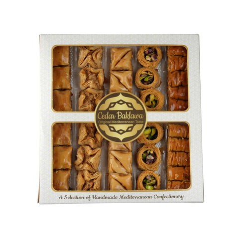 Short Dated Cedar Handmade Baklawa Selection, 750g