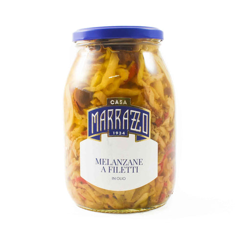 Casa Marrazzo Sliced Eggplant in Oil, 1 Litre