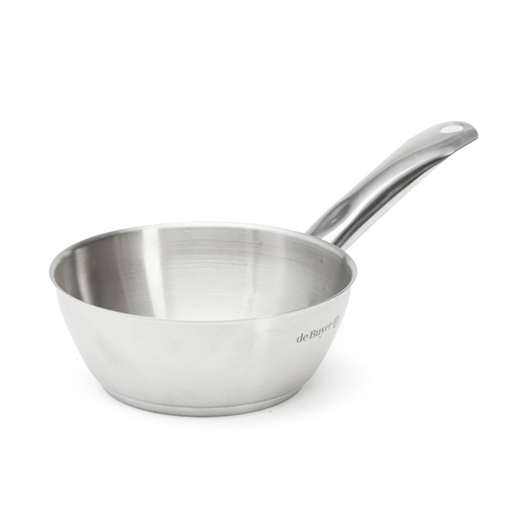 DE BUYER 3501.20 - Casseruola Prim'Appety In Acciaio Inox, Diametro 20 Cm, Adatta A Tutti I Fuochi