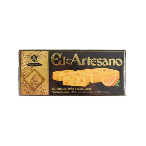 Orange & Marzipan Turron, 200g