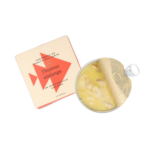 La Narval Premium Cantabrian White Tuna Belly in Galician Butter, 120g