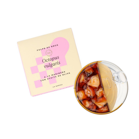 La Narval Premium Galician Octopus in Marinara Sauce & Olive Oil, 120g