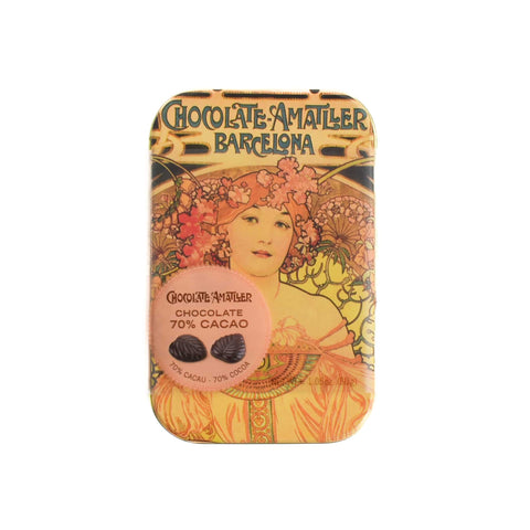 Amatller Dark Chocolate Leaves, 30g