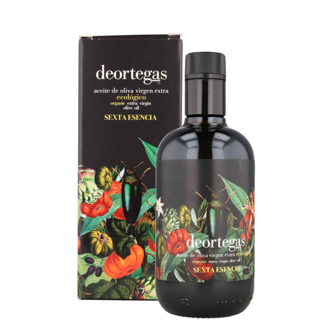 DeOrtegas Sexta Esencia Extra Virgin Organic Olive Oil in Gift Box, 500ml