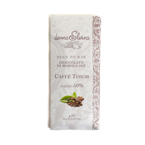 Donna Elvira Coffee PGI Modican Chocolate Bar, 70g
