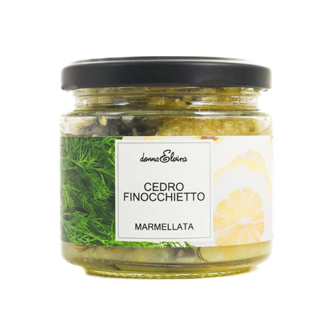 Donna Elvira Citron and Fennel Marmalade, 210g