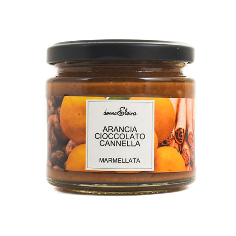 Donna Elvira Orange Chocolate and Cinnamon Marmalade, 210g