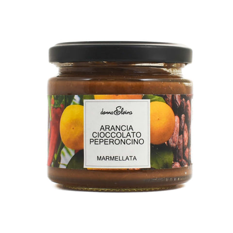 Donna Elvira Orange Chocolate and Chilli Marmalade, 210g