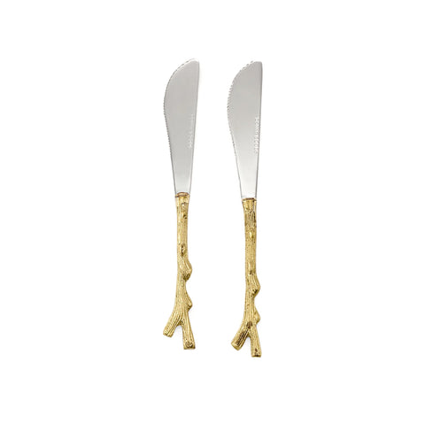 Doing Goods Set of 2 Twiggy Butter Knife Set