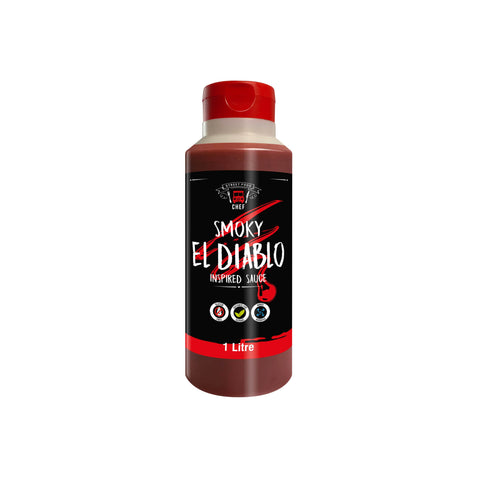 Essential Cuisine Smoky El Diabolo Sauce, 1 Litre