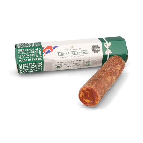The Greek Farmer Whole Signature Salami, 50g