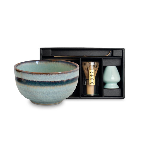 Chiheisen Matcha Bowl & Whisk Set