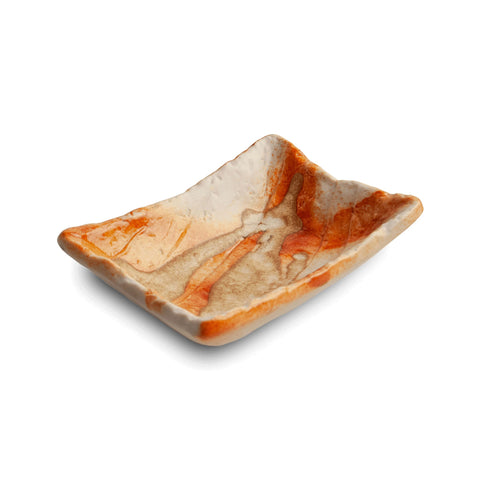 Orenji Soy Sauce Dish, 10cm