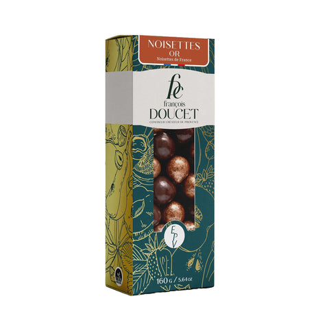 Francois Doucet Chocolate Covered Roasted Hazelnuts Dark & Milk, 160g