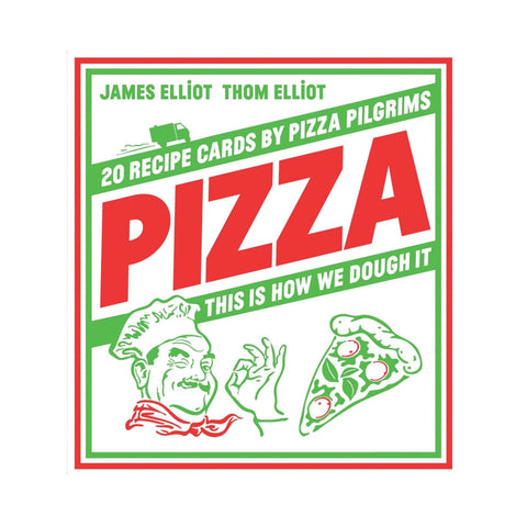 Pizza: 20 Recipe Cards by Pizza Pilgrims in Box
