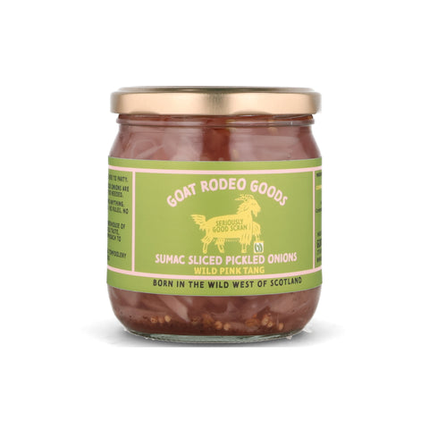 Goat Rodeo Goods Sumac Sliced Pickles, 375g