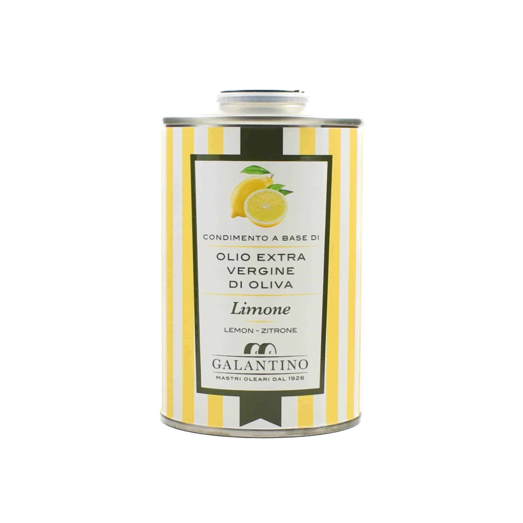 Puglian Lemon Extra Virgin Olive Oil In Tin, 250ml