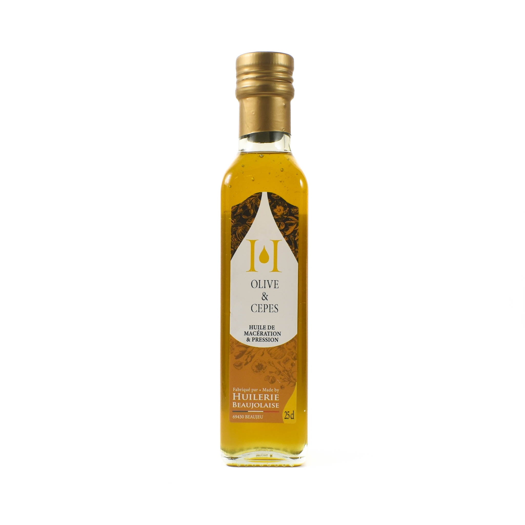 Huilerie Beaujolaise Virgin Olive Oil with Porcini, 250ml