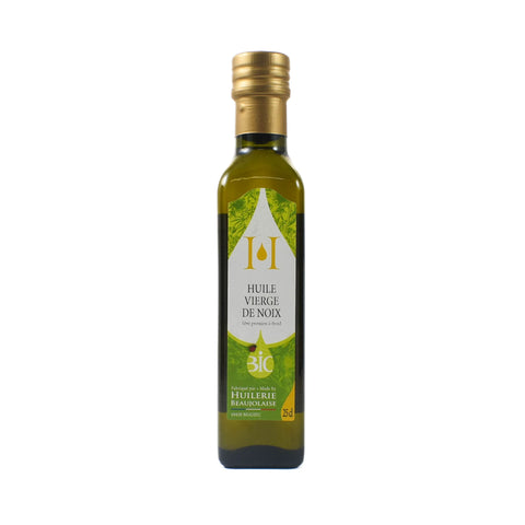 Huilerie Beaujolaise Organic Walnut Oil, Cold Pressed, 250ml