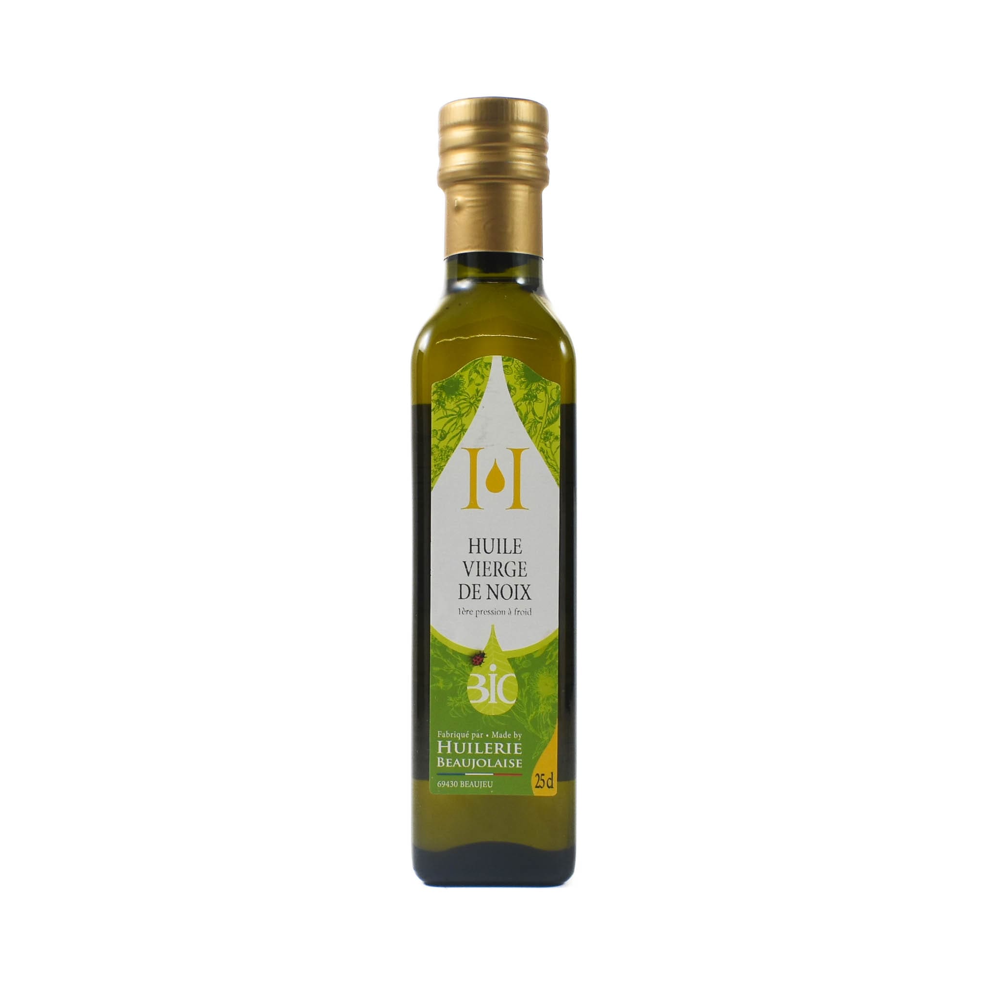 Huilerie Beaujolaise 1st Cold Pressed Organic Walnut Oil, 250ml