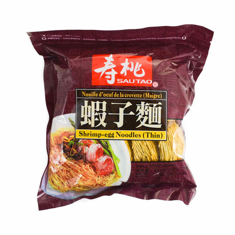 Short Dated Thin Shrimp Egg Noodles, 454g